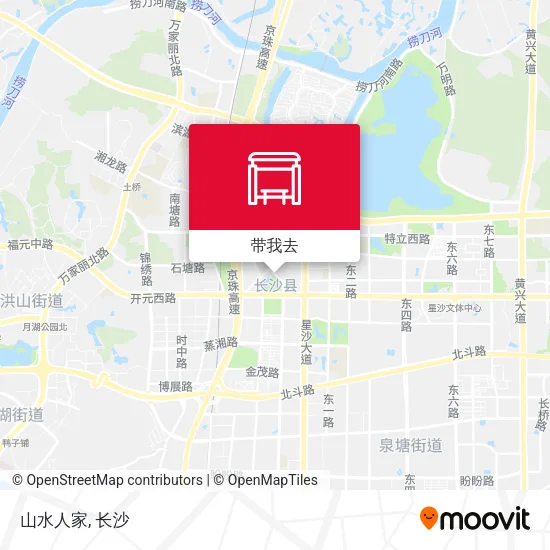山水人家地图