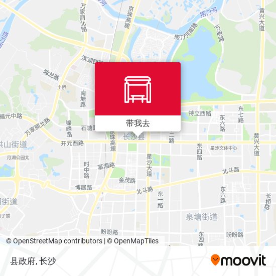 县政府地图