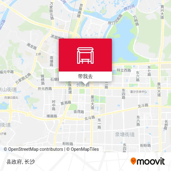 县政府地图