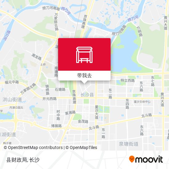 县财政局地图