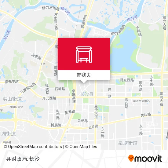 县财政局地图
