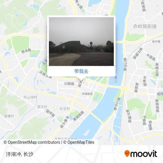 洋湖冲地图
