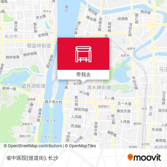 省中医院(巡道街)地图