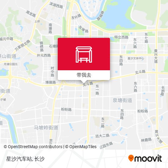 星沙汽车站地图