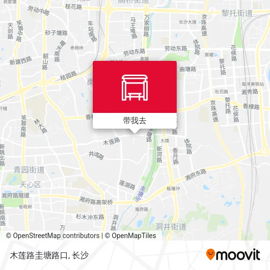 木莲路圭塘路口地图