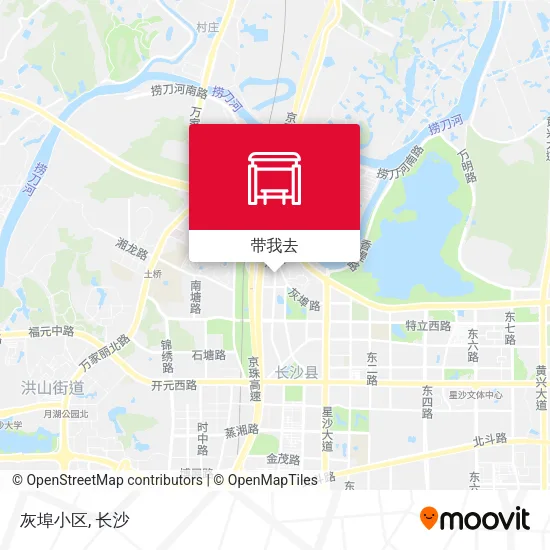 灰埠小区地图
