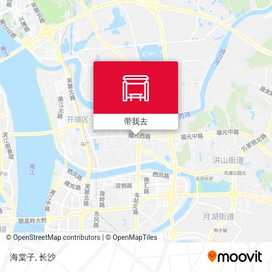 海棠子地图