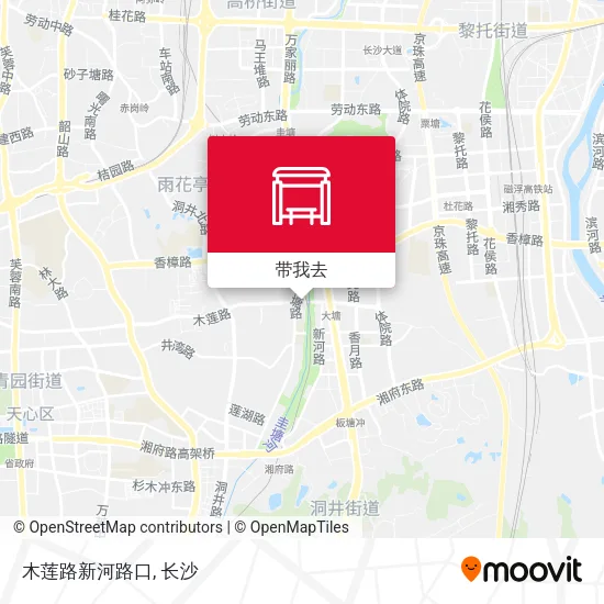 木莲路新河路口地图