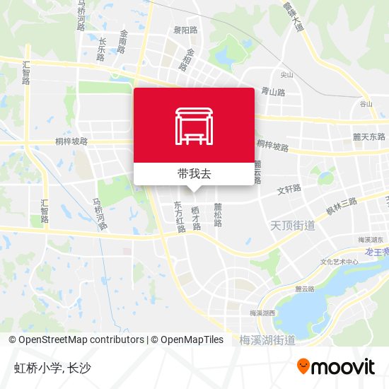 虹桥小学地图