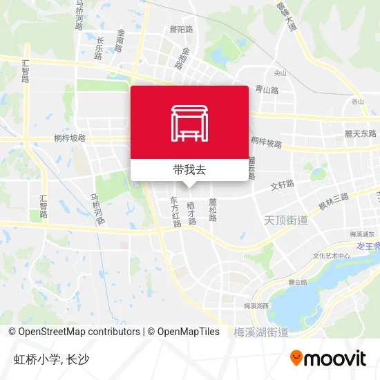 虹桥小学地图