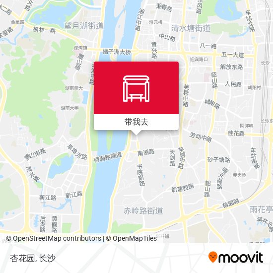 杏花园地图