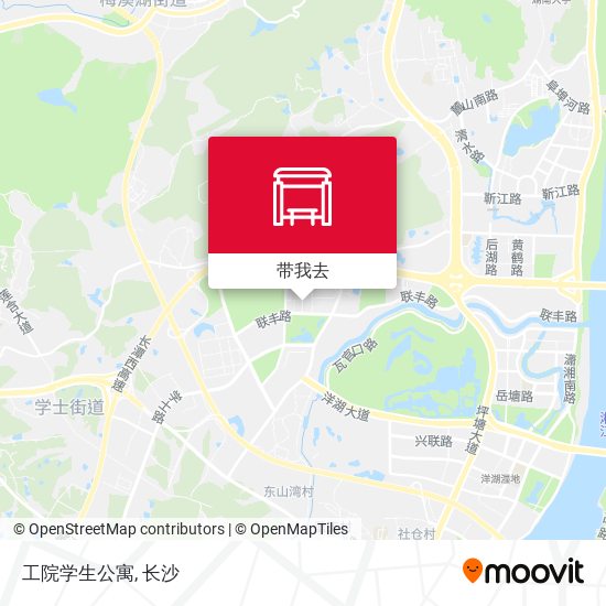 工院学生公寓地图