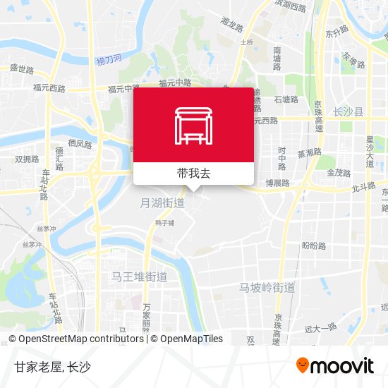 甘家老屋地图