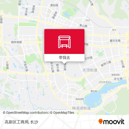 高新区工商局地图