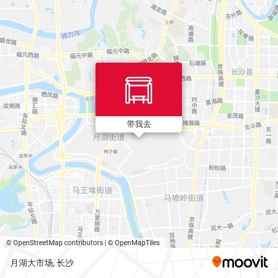 月湖大市场地图