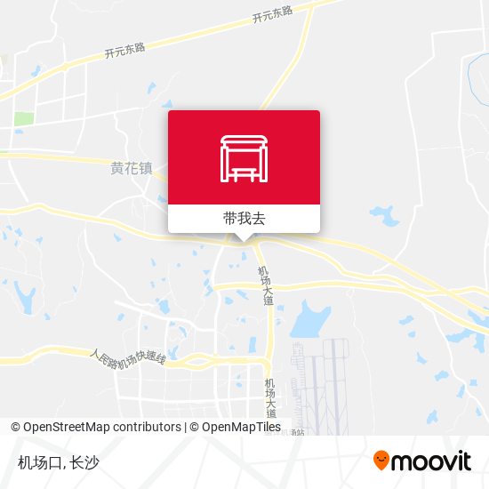 机场口地图
