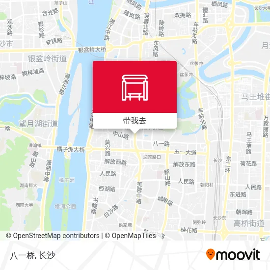 八一桥地图
