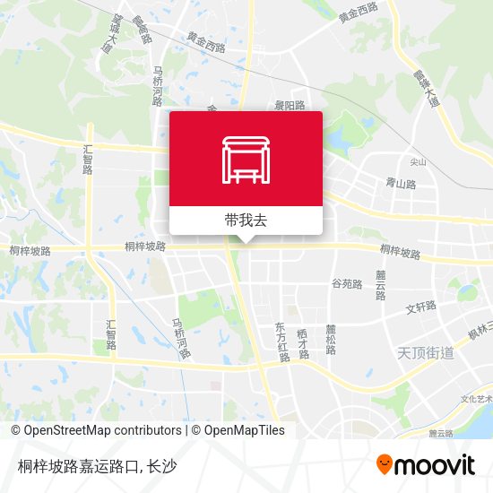 桐梓坡路嘉运路口地图