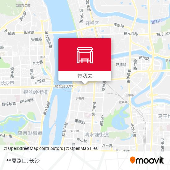 华夏路口地图