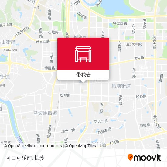 可口可乐南地图