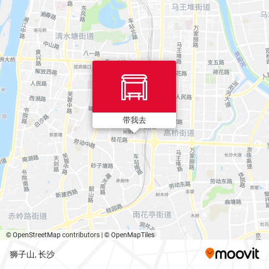 狮子山地图