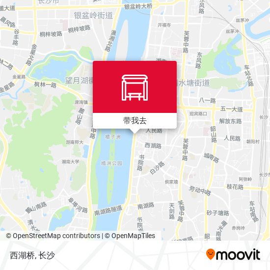 西湖桥地图