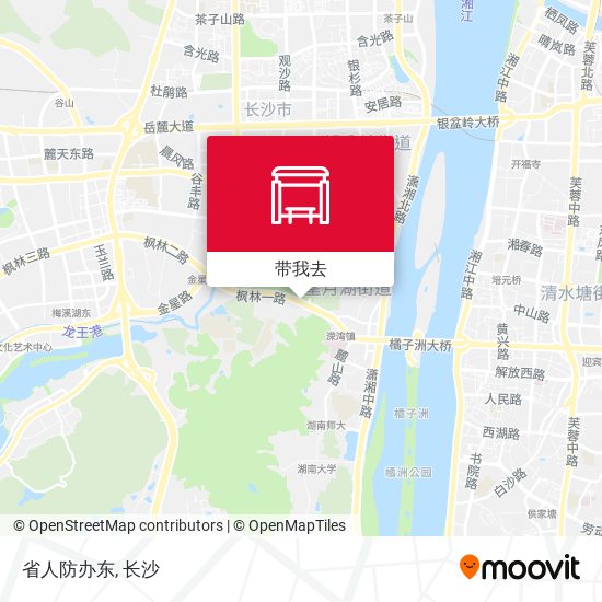 省人防办东地图