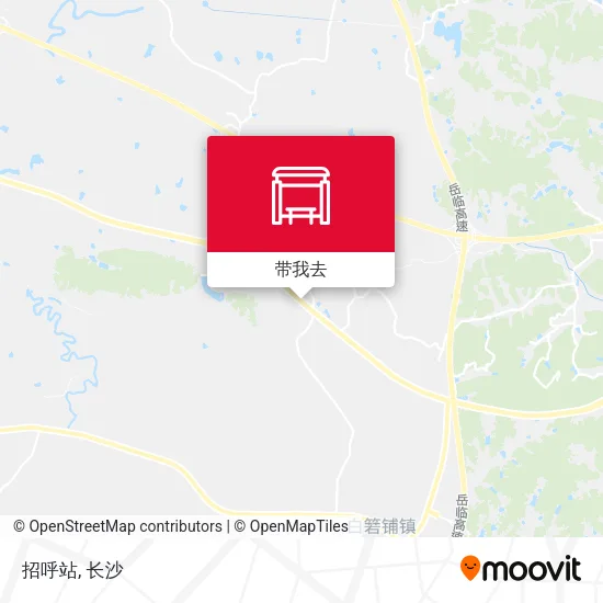 招呼站地图