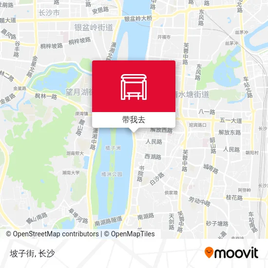坡子街地图