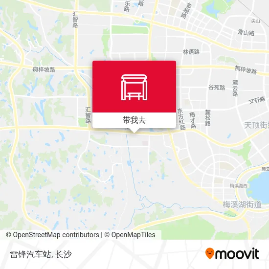 雷锋汽车站地图