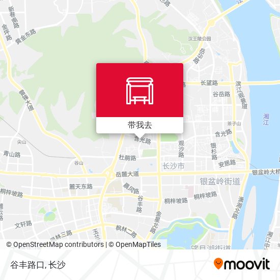 谷丰路口地图