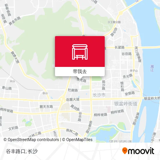 谷丰路口地图