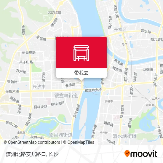 潇湘北路安居路口地图