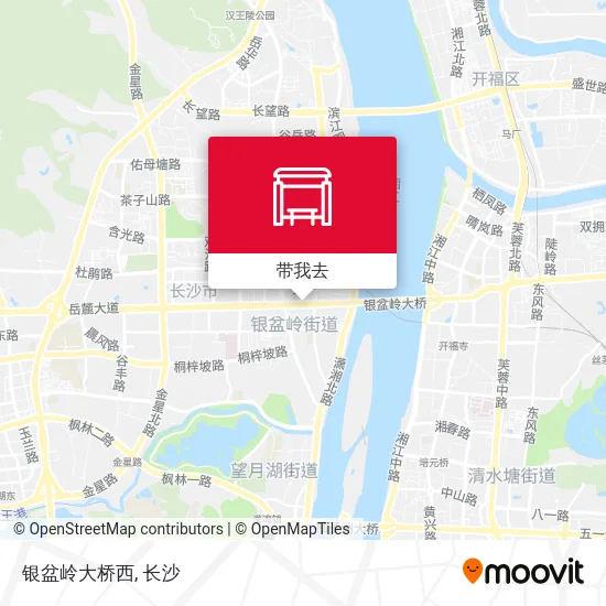 银盆岭大桥西地图