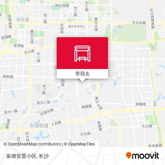 泉塘安置小区地图