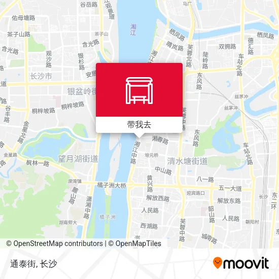 通泰街地图