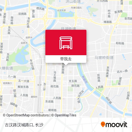 古汉路汉城路口地图