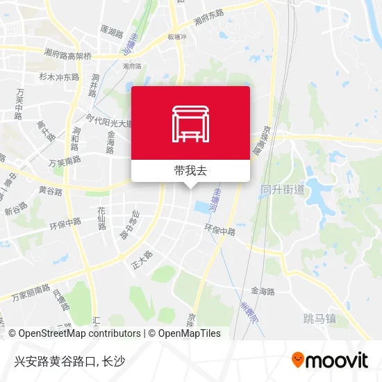 兴安路黄谷路口地图