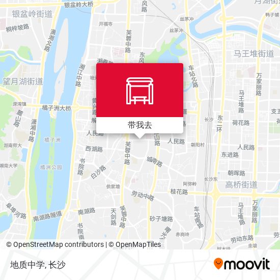 地质中学地图