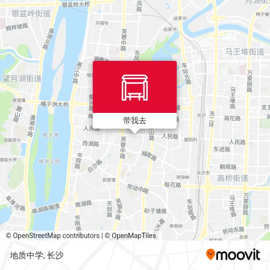 地质中学地图