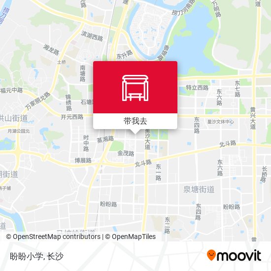 盼盼小学地图