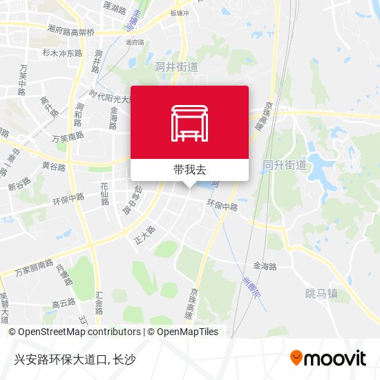 兴安路环保大道口地图
