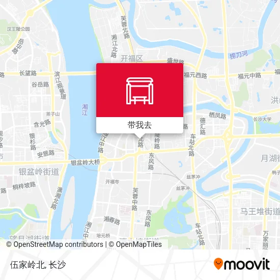 伍家岭北地图