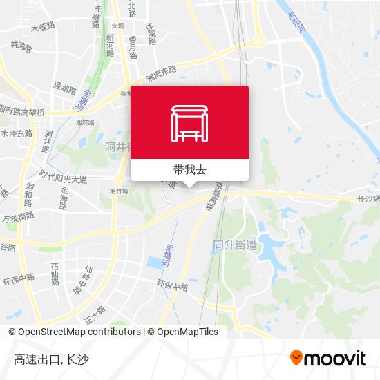 高速出口地图