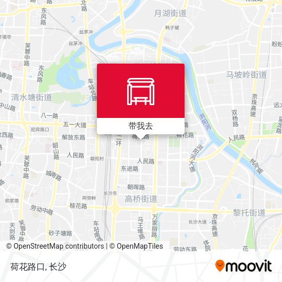 荷花路口地图
