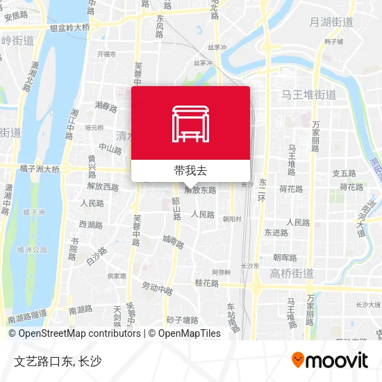文艺路口东地图