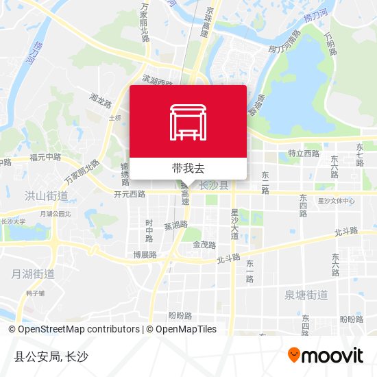 县公安局地图
