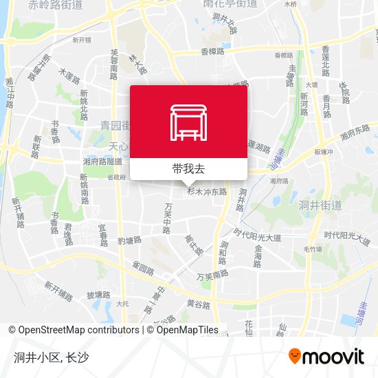 洞井小区地图