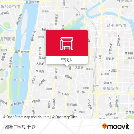 湘雅二医院地图