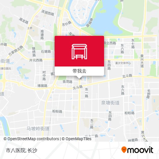 市八医院地图